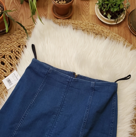 Free People Denim Mini Skirt - Picture 11 of 11